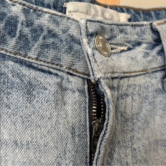 Free People Relaxed Straight Slouch Jeans - Picture 11 of 14